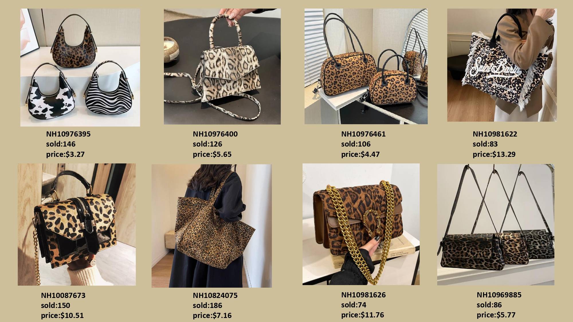 Animal Print Fashion Bag you don't miss.