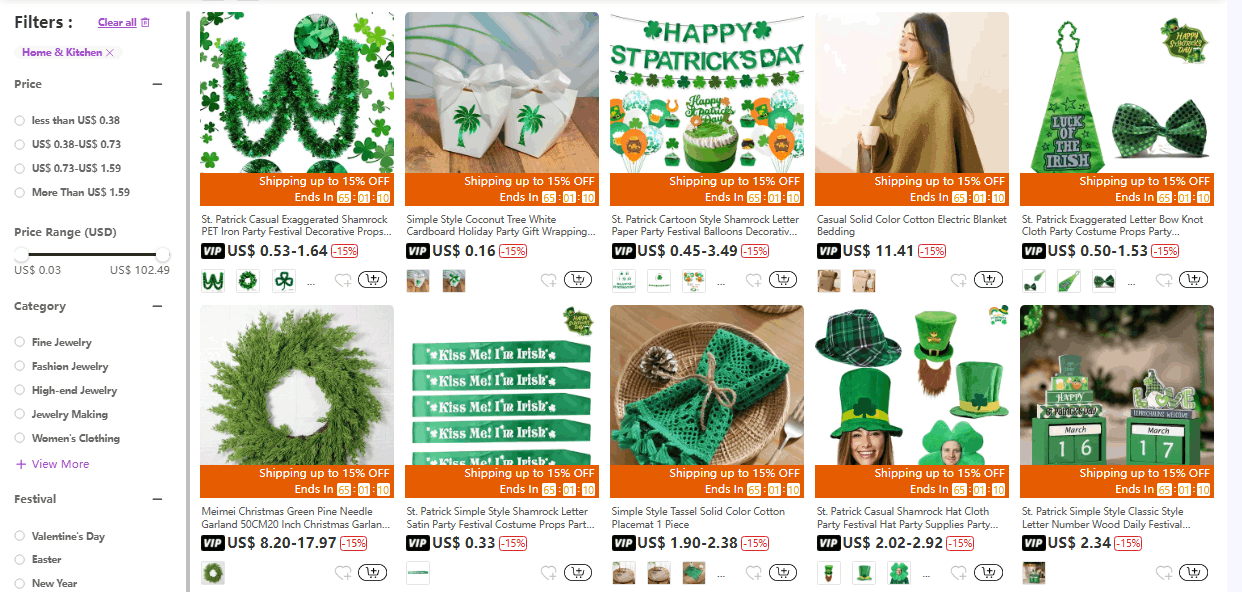 St. Patrick's Day 2025 Party Supplies and Decorations